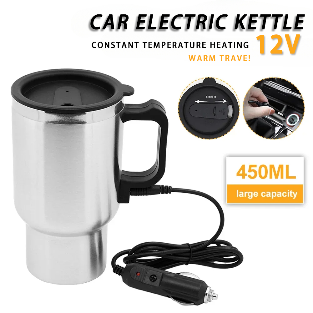 Camping Cooking Electric - Bouilloire chauffante électrique pour voiture, DC