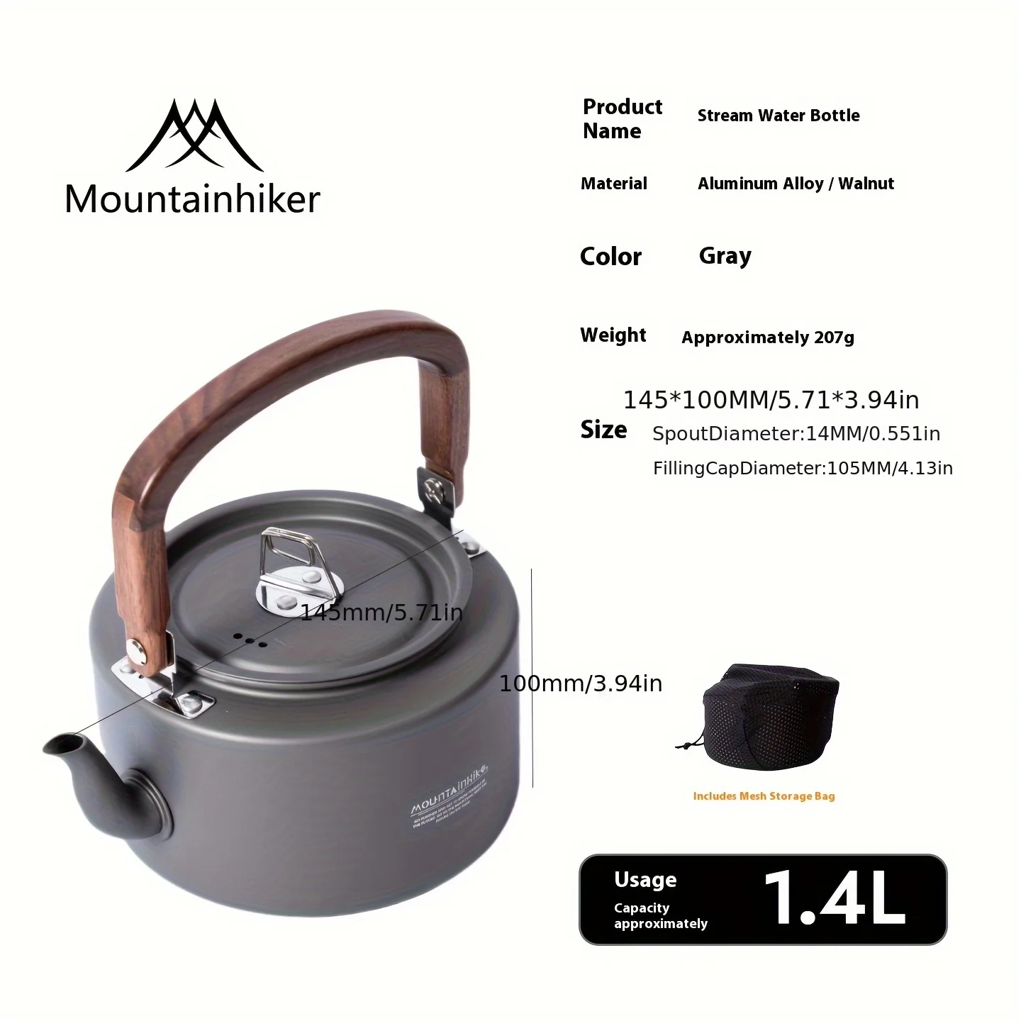 Camping Cooking Set 2 Person - Bouilloire de camping - Nouvelle construction