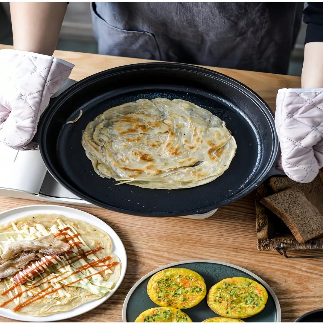 Skillet Cast Iron Camp - Ensemble de poêles en fonte avec