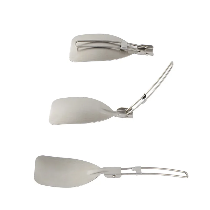 Camping Cooking Set 2 Person - Spatule de camping pliante en acier