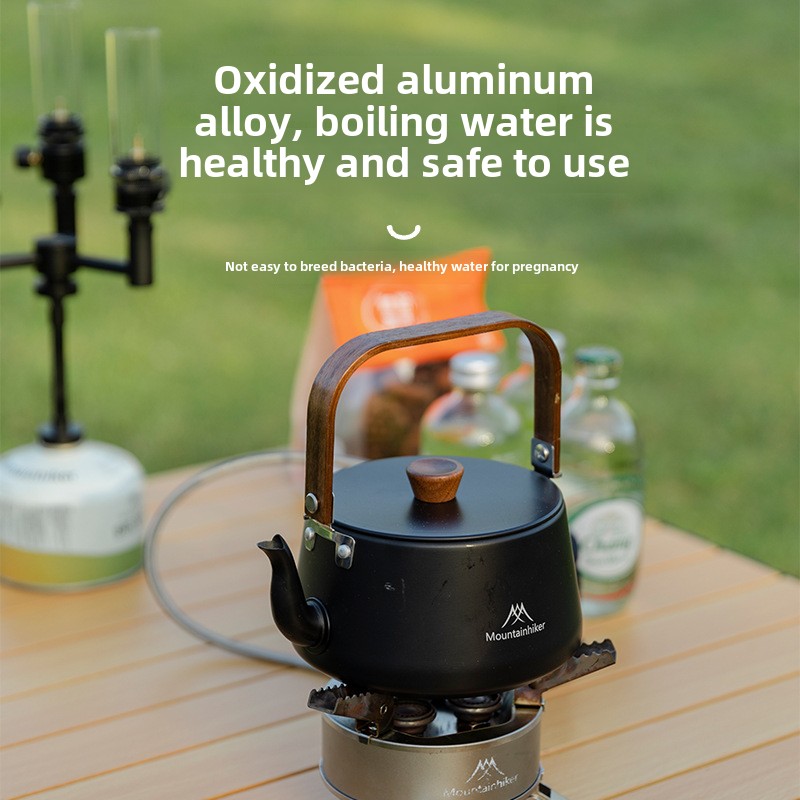 Camping Cooking Lightweight - MOUNTAINHIKER Nouvelle bouilloire de camping portable