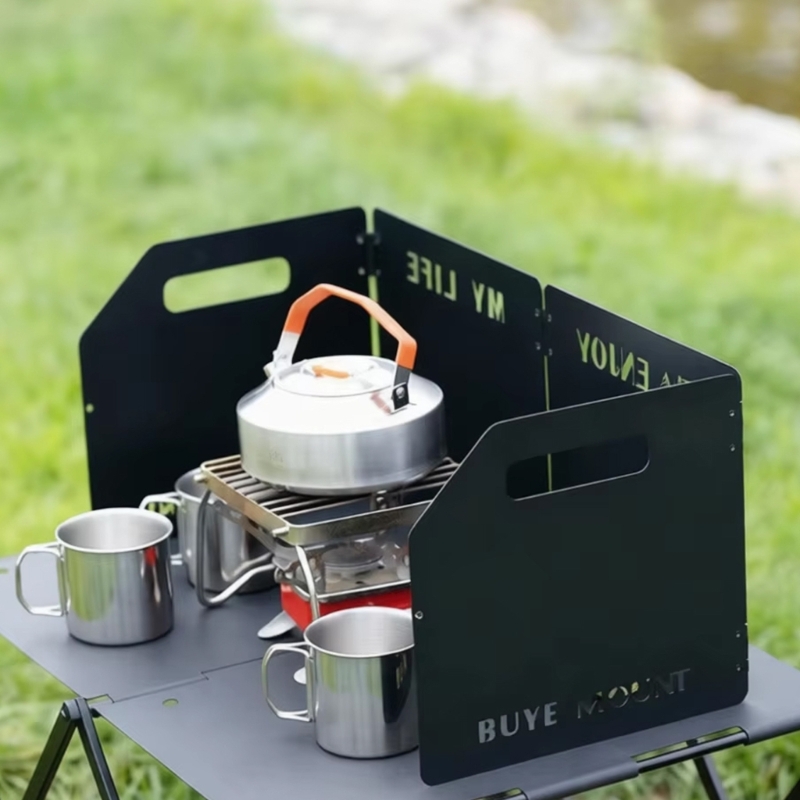 Camping No Cooking Meals - Écran latéral cuisinière camp pour cuisine