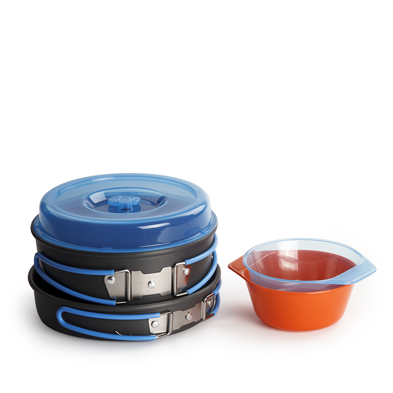 Camping Cooking Pots And Pans Set - Ustensiles de cuisine de Camping, Pot