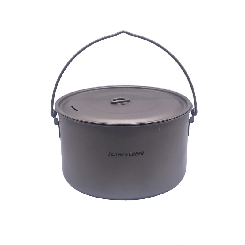 FLAME'S CREED 1100 ml 1950 ml  - Camping Cooking Pots And Pans Set avis et prix