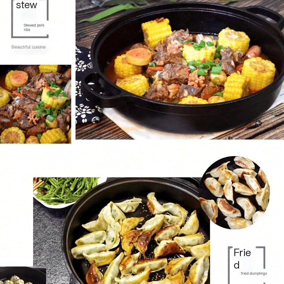 Ensemble de poêles en fonte av - Skillet Cast Iron Camp avis et prix