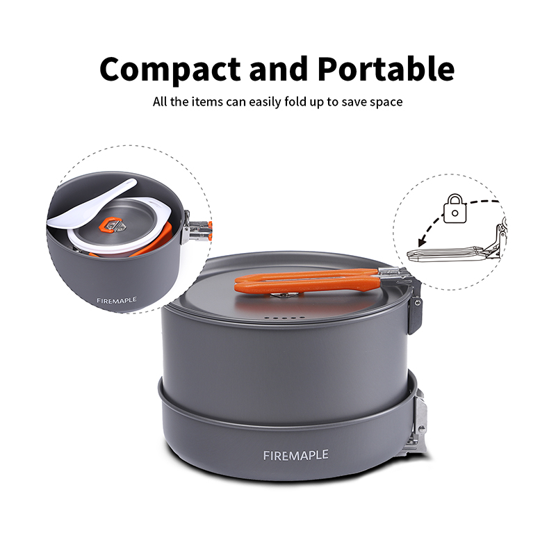Fire Maple – ensemble d'ustens - Camping Cooking Set 2 Person avis et prix