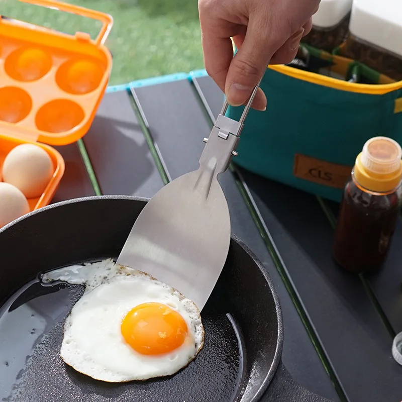 Spatule de camping pliante en  - Camping Cooking Set 2 Person avis et prix