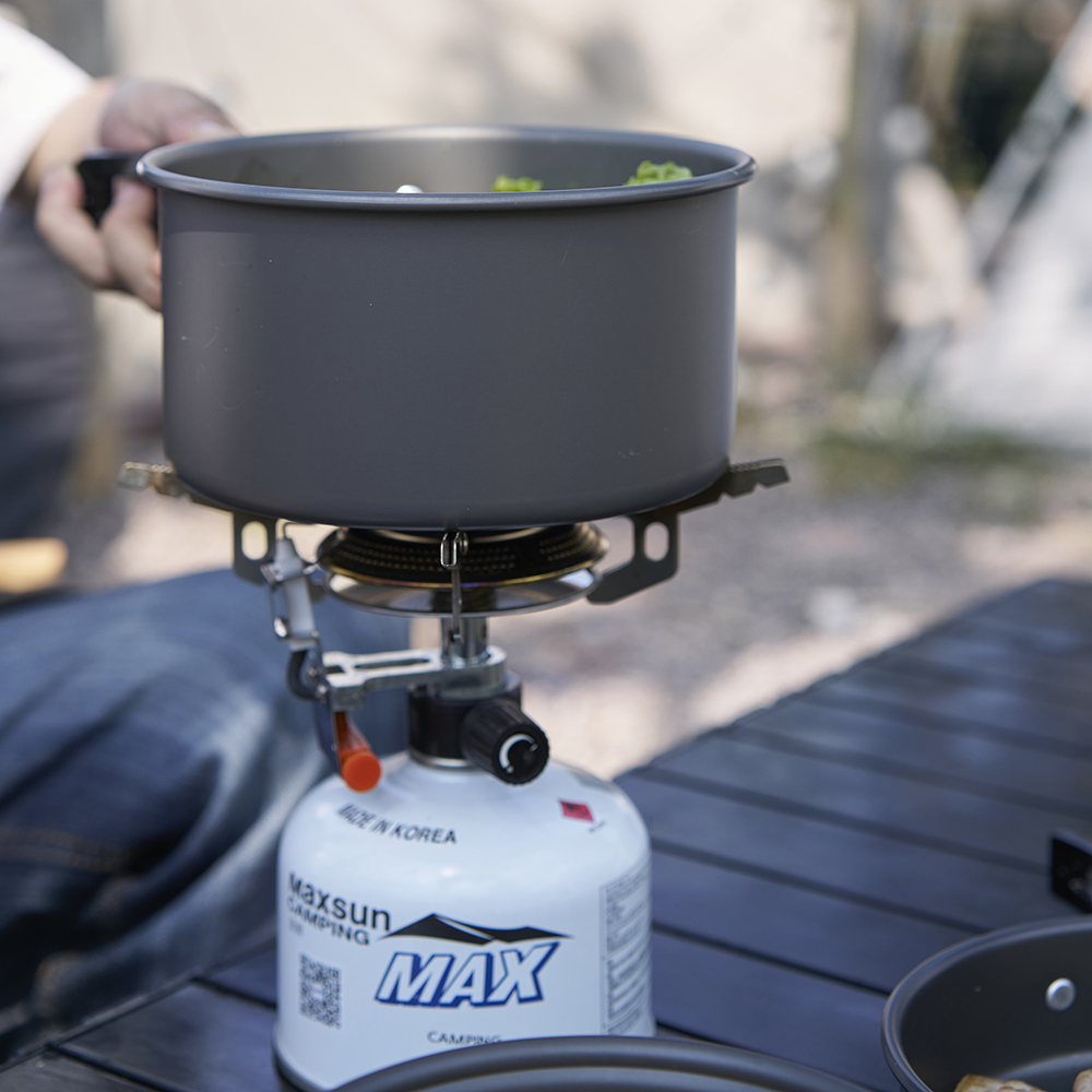 Pandatour Camping cuisine alum - Camping Cooking Set 2 Person avis et prix