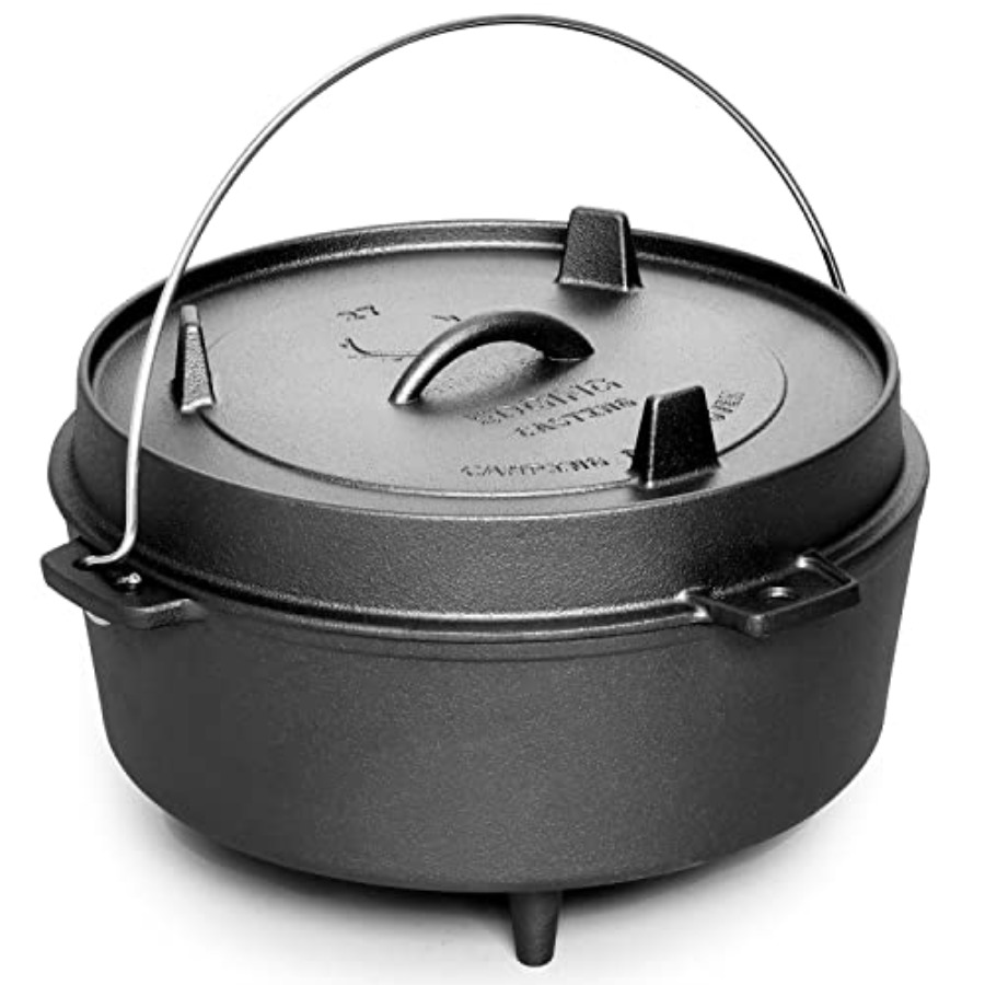 Cocotte en fonte pré-assaisonn - Skillet Cast Iron Camp avis et prix