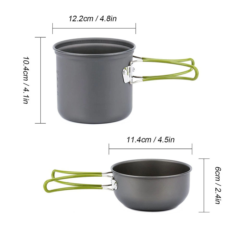 Ustensiles de cuisine de Campi - Camping Cooking Set 2 Person avis et prix