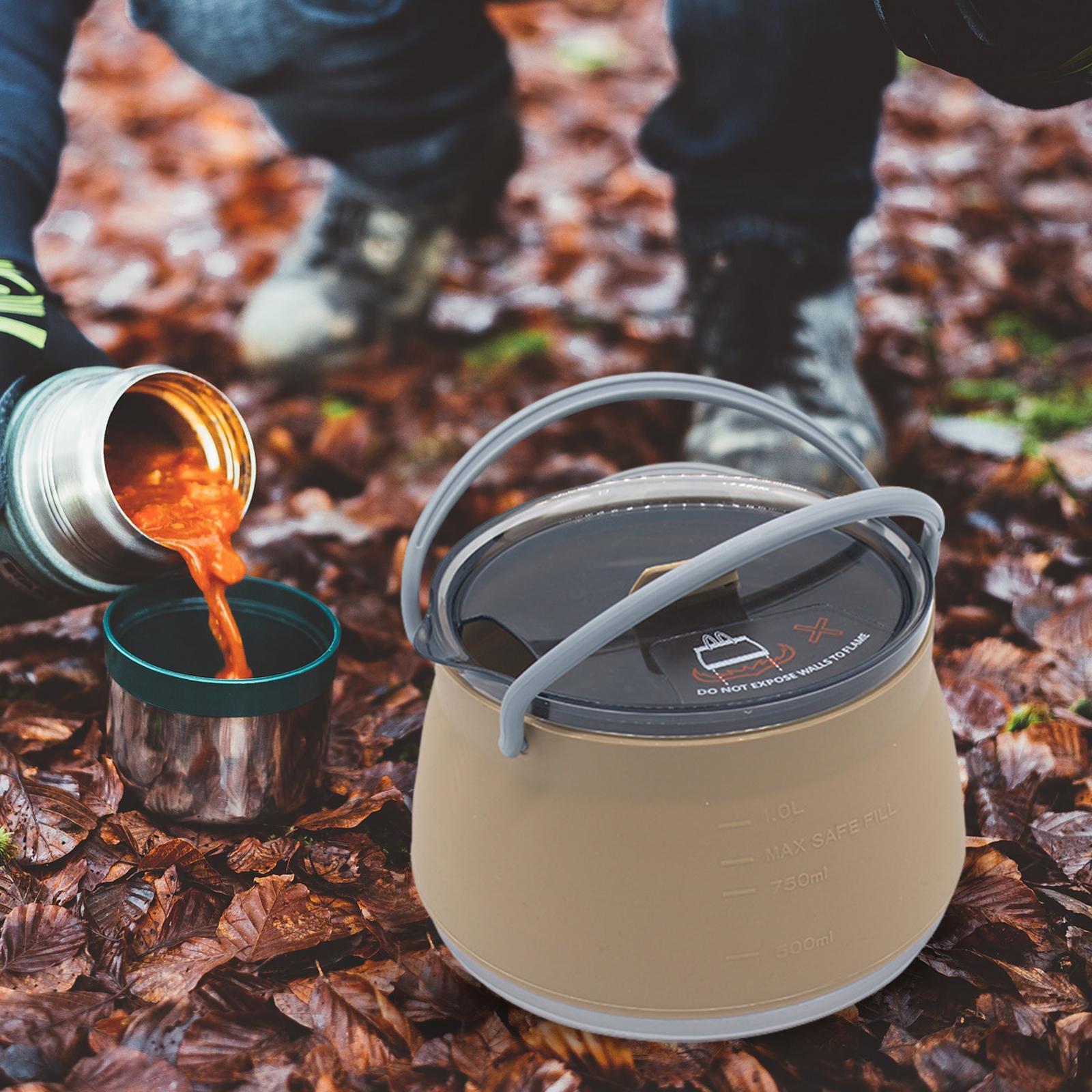 Casserole de camping pliable e - Camping Cooking Kettle avis et prix