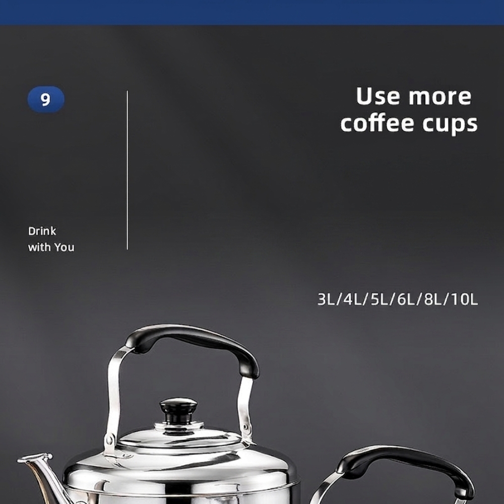Bouilloire à thé sifflante de  - Camping Cooking Vessel avis et prix