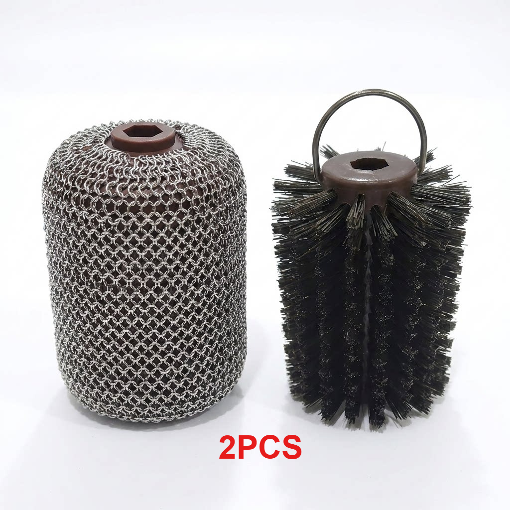 2 têtes de brosse de rechange  - Camping Cooking Electric avis et prix