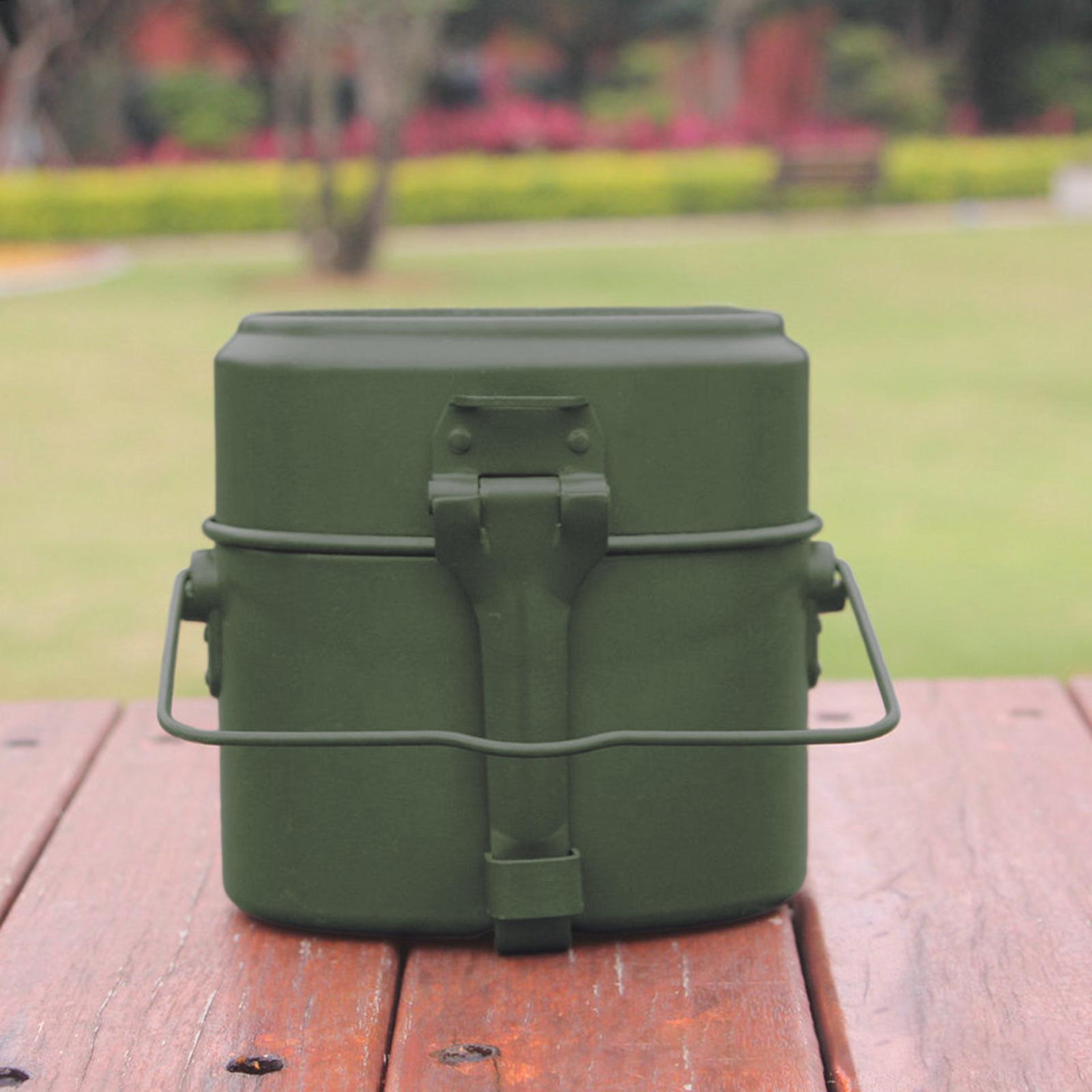 Ensemble de casseroles de camp - Camping Cooking Mess Kit avis et prix