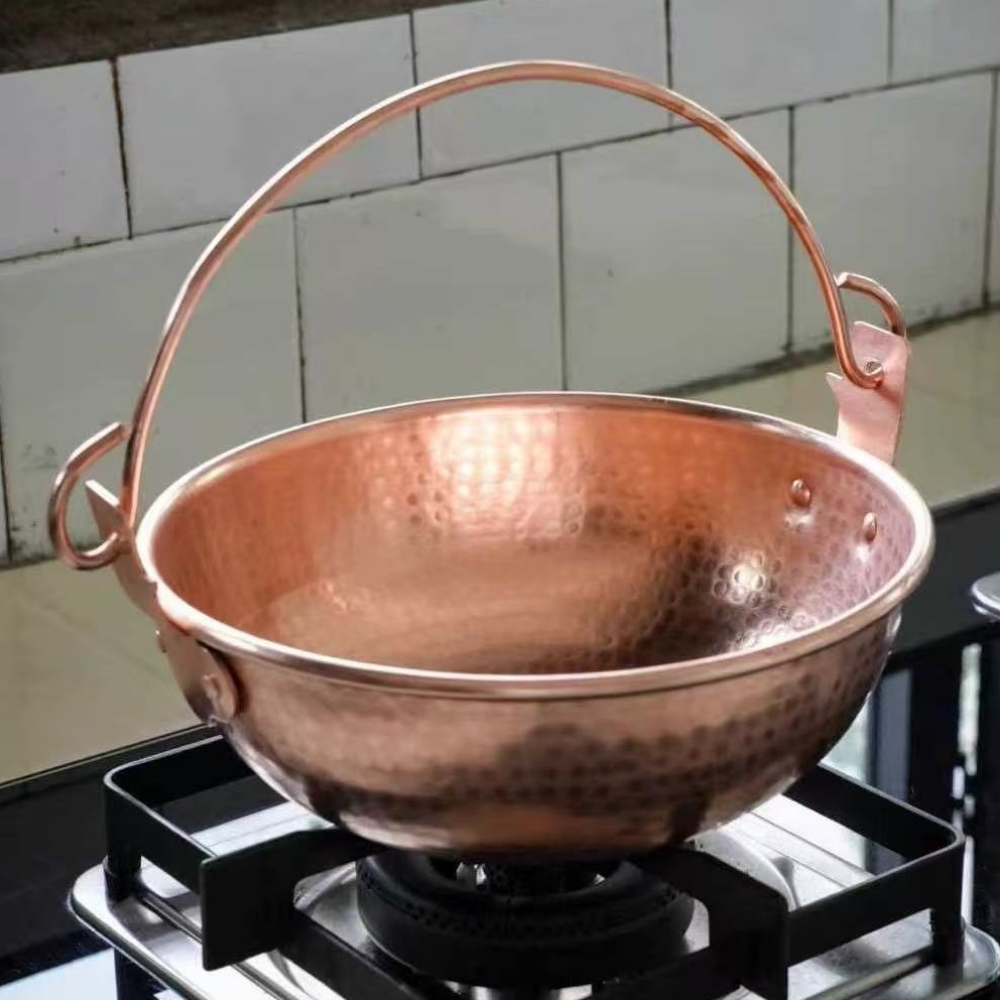 Marmite suspendue en cuivre Vi - Camping Cooking Pot avis et prix