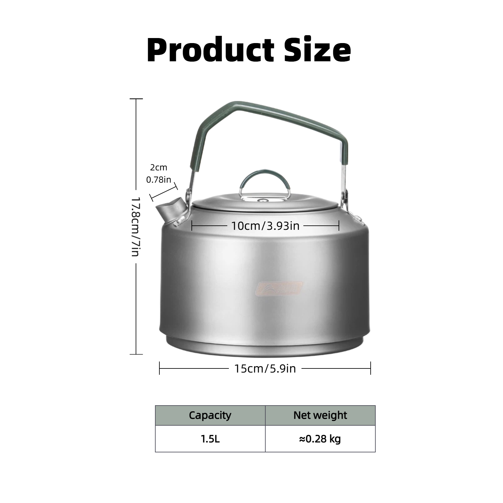 BISINNA Bouilloire de camping  - Camping Cooking Set 2 Person avis et prix
