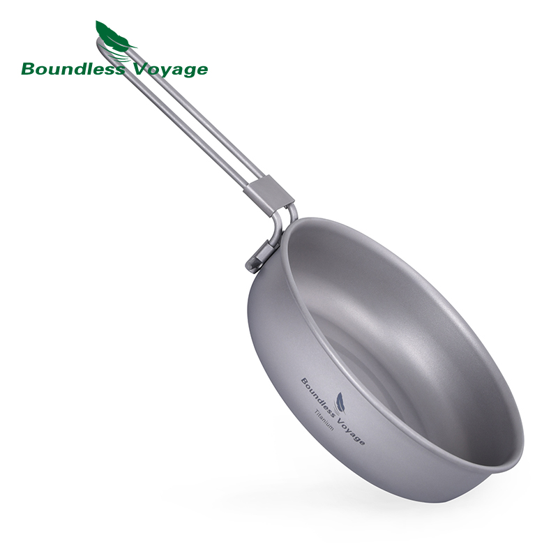 Poêle à frire en titane ultral - Camping Cooking Pot avis et prix