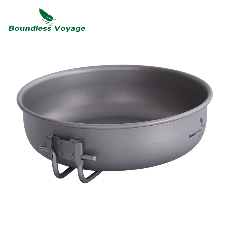 Poêle à frire en titane ultral - Camping Cooking Pot avis et prix
