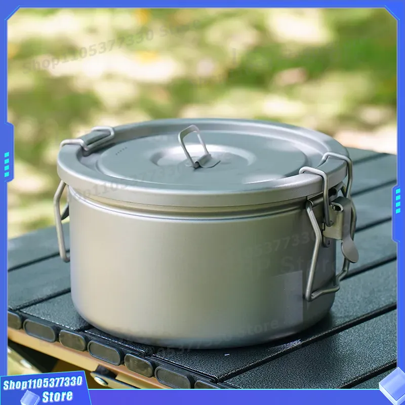 Casserole de camping en titane - Camping Cooking Vessel avis et prix