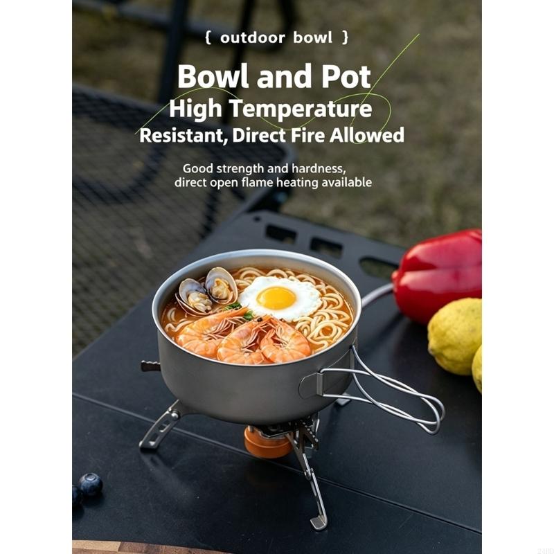 Bol Camping en métal avec poig - Camping No Cooking Meals avis et prix