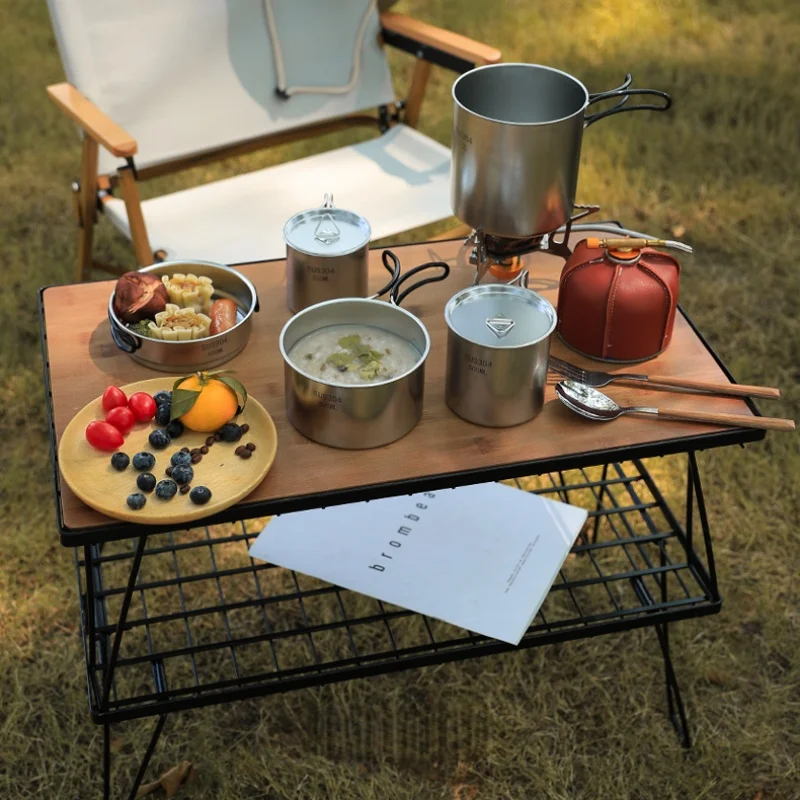 Boundless Voyage-Poêle à frire - Camping Cooking Mess Kit avis et prix