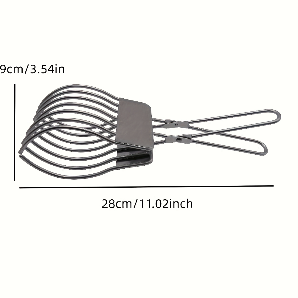 1 pince à viande en acier inox - Camping Cooking Tools avis et prix