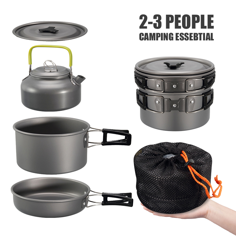WESTTUNE – Kit d'ustensiles de - Camping Cooking Set 2 Person avis et prix