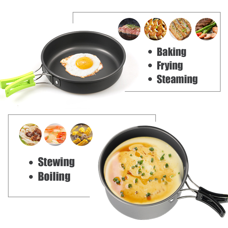 WESTTUNE – Kit d'ustensiles de - Camping Cooking Set 2 Person avis et prix