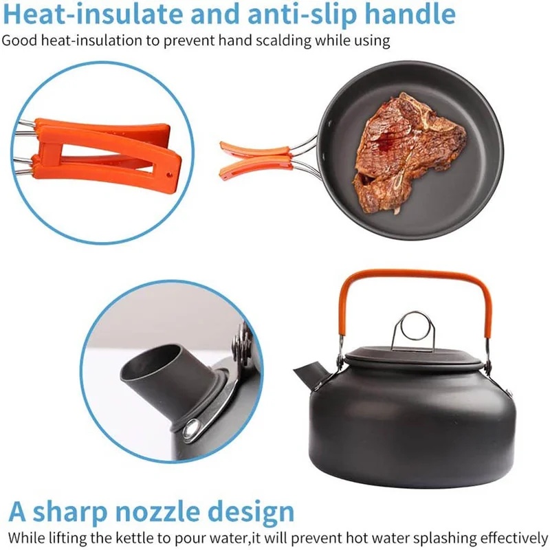 Ensemble de cuisine de camping - Camping Cooking Kettle avis et prix